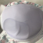 Massam Size Medium Floral Padded Underwire Bra. Made in Brazil. New with Tags White Photo 6