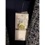 Michael Kors  Navy Blue Tweed Blazer Jacket NWT Photo 1