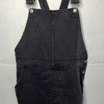 Free People  Denim Overall Skirt Dress Size 8 Photo 0