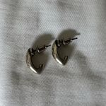 Brighton Vintage Silver Floral Earrings by | Tasteful and Pretty Photo 3