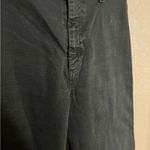 ZARA ZW Premium Marine Straight Jeans Fray Raw Hem Wide Leg Crop Size 4 Photo 5