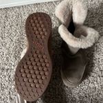 TAOS 8 Future Mid Boots in Brown Fur Lined Suede Tan Photo 4