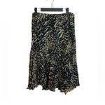 Dana Buchman NWT  Vintage Silk Patterned Asymmetrical Skirt Photo 1