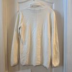 Calvin Klein Jeans  Womens Cream Cowl Neck Long Sleeve Sweater Top Large Photo 1