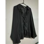 Lane Bryant Sheer Whimsigoth Fairy Witchy Romantic Button Up Cardigan 22/24 Photo 1