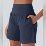 Halara  Softlyzero™ Airy Super High Waisted 2-in-1 Cool Touch Yoga Shorts 7" Photo 2