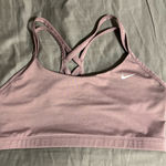 Nike  Women's Dusty Pink Sports Bra Size XL Photo 0