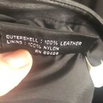 wilson's leather VTG Wilson’s Maxima 100% Leather Knee Length Pencil Skirt Sz 8 Black  Fall Vibes Photo 5