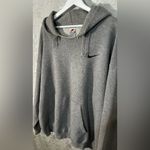 Nike Vintage 90s  Heather Gray Hoodie MADE IN USA Photo 2