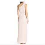WAYF One-Shoulder Wrap Front Evening Dress Photo 2