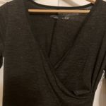 prAna  Nadia Summer Dress Size Medium Dark Gray Long Sleeve Stretch Acrylic Wool Photo 1