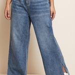 SheIn Wide Leg Split Jeans Photo 0