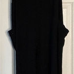 Flawless  Waffle Knit Cropped Black‎ Jumpsuit Large EUC Photo 0