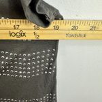 INC Studded Top XL Gray Scoop Neck Tee Indie Sleaze Glam Rock Festival Y2K Photo 3