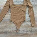 Aritzia  Babaton Long Sleeve Bodysuit Square Neck Photo 0