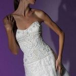 Impressions New Victor Harper Couture beaded wedding gown Photo 0