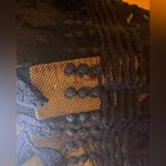 EXPRESS  Women’s Pullover Navy Blue Mesh lace short sleeve Babydoll Shirt|Size:S Photo 10