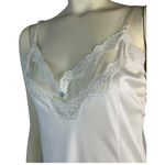 Vintage Melody Lingerie full slip with lace in white size 38 Size M Photo 7