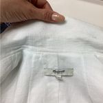 Madewell  White Tailored Blazer with Shawl Lapel Photo 4