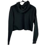 Y2K Bratz Graphic Cropped Hoodie Sz Small Black Photo 2