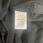 ALC Frank A.L.C. Black Ruched Bodycon Mini Dress Long Sleeve Halter Neck Medium $495 NWT Photo 12