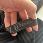 Eileen Fisher Eileen Fisher Wool Sweater Jumper Womens S/M Gray Stripe Short Sleeve Boxy Photo 9