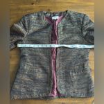 Wilfred Aritzia  NWOT Pirouette Metallic Copper Jacket, Blazer, Sparkle Photo 4