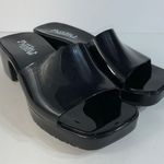 Mad love Women's Marni Jelly Slide Mule Heels Black - Size 6 Y2K Photo 8
