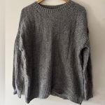 BDG  Women's Grey Wool Blend Chunky Knit Crewneck Sweater Photo 0