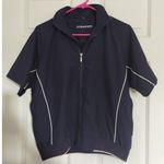 Vintage Lyle & Scott Women's Size Small Killarney Golf Club Zip Up Golf Shirt Blue Photo 0