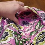 Vera Bradley  Pink and Green Floral Tote Bag Photo 3