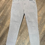 Loft Made and Loved  Gray‎ Denim Stretch Skinny Leggings Jeggings Sz 6 /28 Photo 0