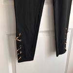 Kittenish  Jessie James Decker soft black drawstring cheetah lace sweatpants Photo 1