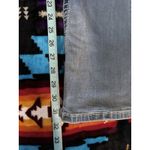 Miss Me Easy Boot Denim Jeans Embroidered/Gems Light Wash Logo Size 30 Mid Rise Photo 9