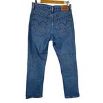 Levi's Women's Size 30 Wedgie Straight Fit Cropped Jeans Love in the Mist Photo 8