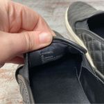 Steve Madden  black faux leather slip on shoes 8 ecentriq Photo 8