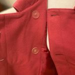 Harvé Benard Vintage Wool Cashmere Blazer Coat 10 Dusty Pink Photo 8