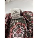 Hinge  Paisley Pattern Long Sleeve V Neck Blouse size XL Photo 3