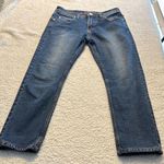 Dino Robert Denim Collection Blue Straight Leg Men’s Style Jeans with Faded Wash Size 29 Photo 0