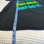 Nike Just Do It Women's T-Shirt Black Small Athletic Cut Short Sleeve Photo 4
