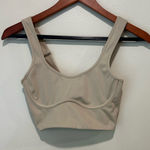 Jenni  beige athletic crop top  Photo 0