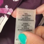 Calvin Klein Plum Floral Blouse size OX burgundy, pinks, Photo 4