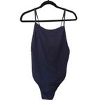 ANDIE NWT  The Paloma One Piece Swimsuit UPF 50+ Removable Cups MT Navy Blue Photo 1