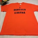 Gildan Survived  Corona  T Shirt  size LG Photo 1