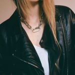 Urban Outfitters NWT BDG Pattie Black Faux Leather Moto Jacket Red Interior Photo 1