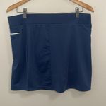Pebble Beach golf skirt. Size Large. Pockets. Built in shorts. Blue Photo 2