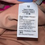 J.Crew  Ruched Ruffle One Piece Swimsuit Pink NWT Size 12 Colorful‎ Bright Girly Photo 5