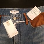 Good American ππ Good Legs Suede Mixing Skinny Jeans ~ INDIGO080 Blue 8/29 NWT Photo 15