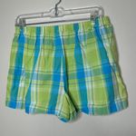 American Vintage American-vintage Women's Green and Blue Shorts Photo 5