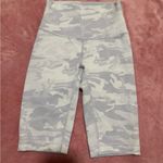 Lululemon Camo Print High-Waisted Shorts Photo 3